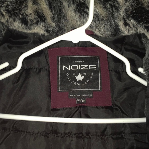 BURGUNDY WINTER JACKET - Picture 2 of 3